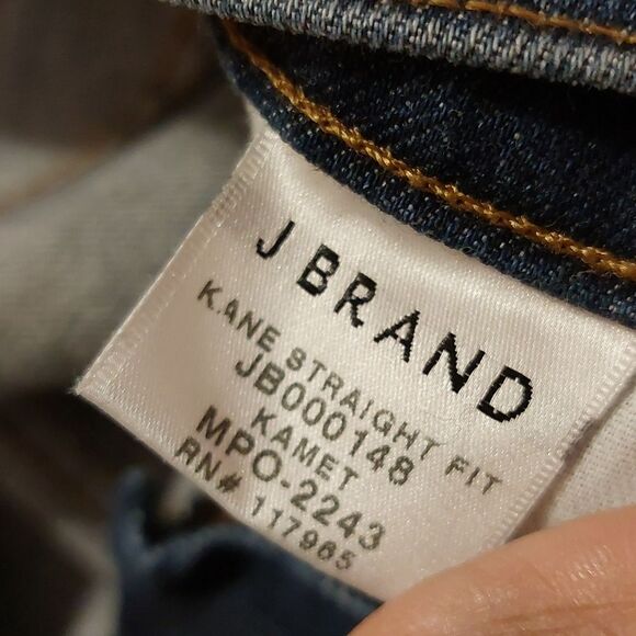 J Brand Kane Straight Fit Pima Cotton Denim Jeans Men's Size 30 Kamet NWT - Picture 8 of 10